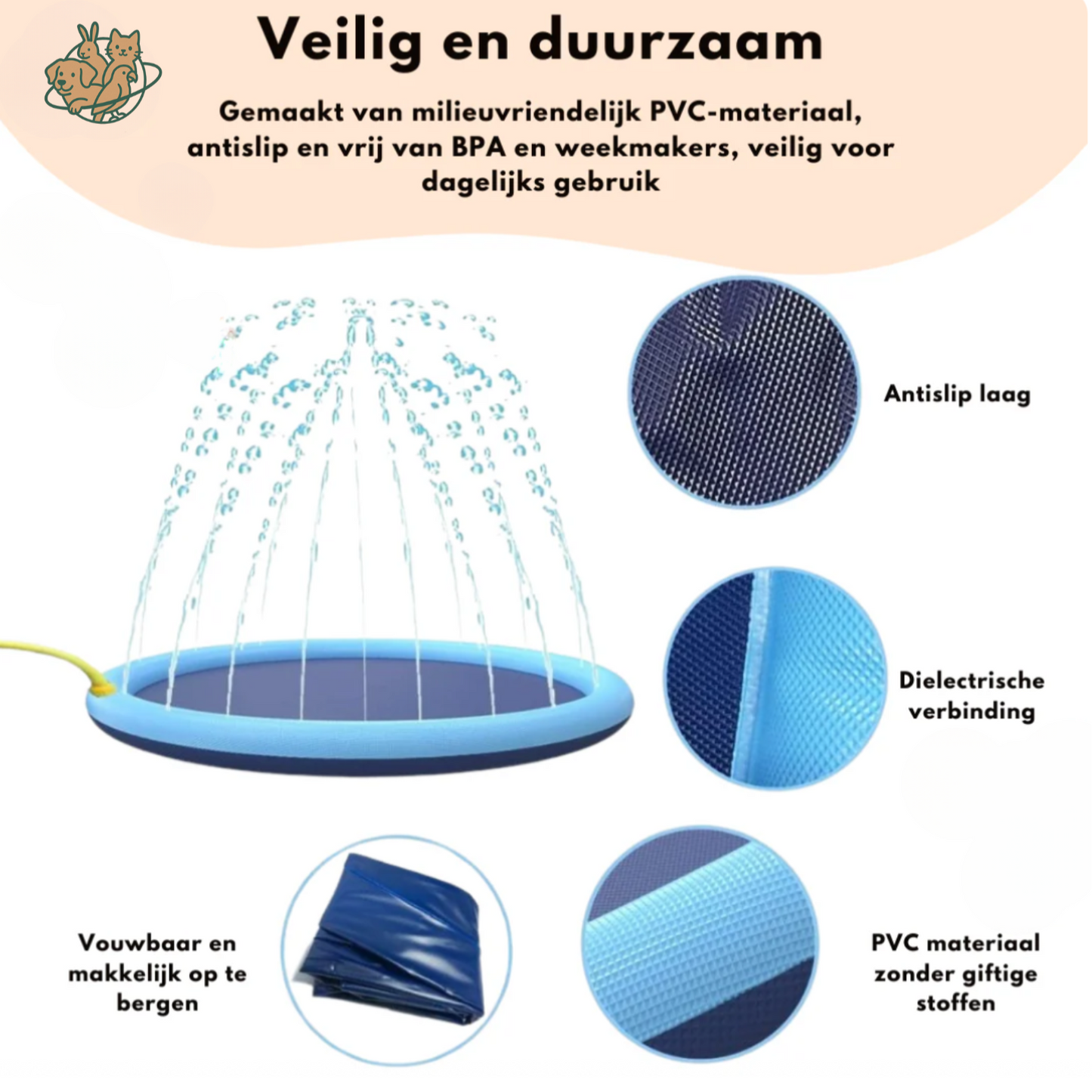 PawSplash™– Verkoelende Speelmat