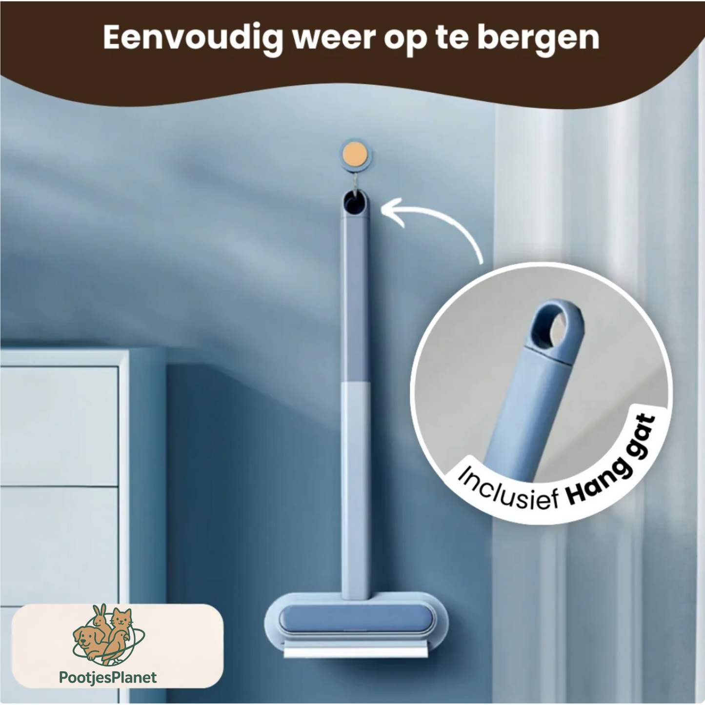 PetWipe Pro™ - 3- in - 1 Huisdierhaar Verwijderaar