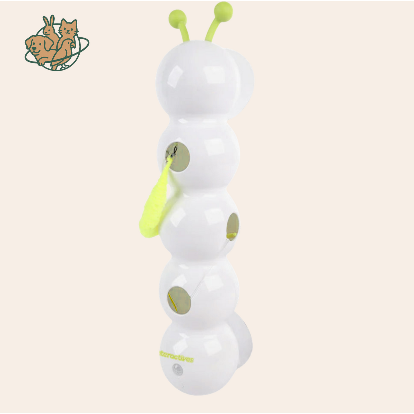WiggleTail™ SlimmeWorm Kattenspeelgoed