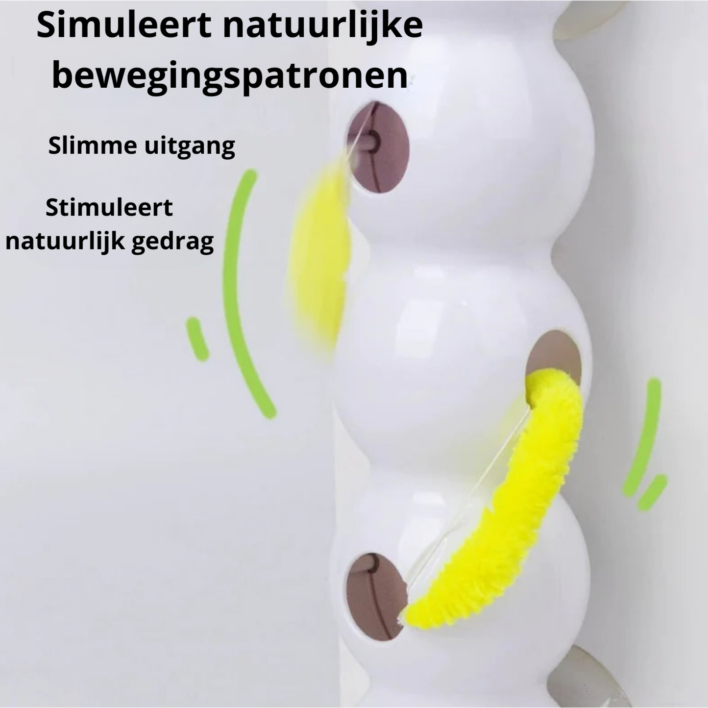 WiggleTail™ SlimmeWorm Kattenspeelgoed