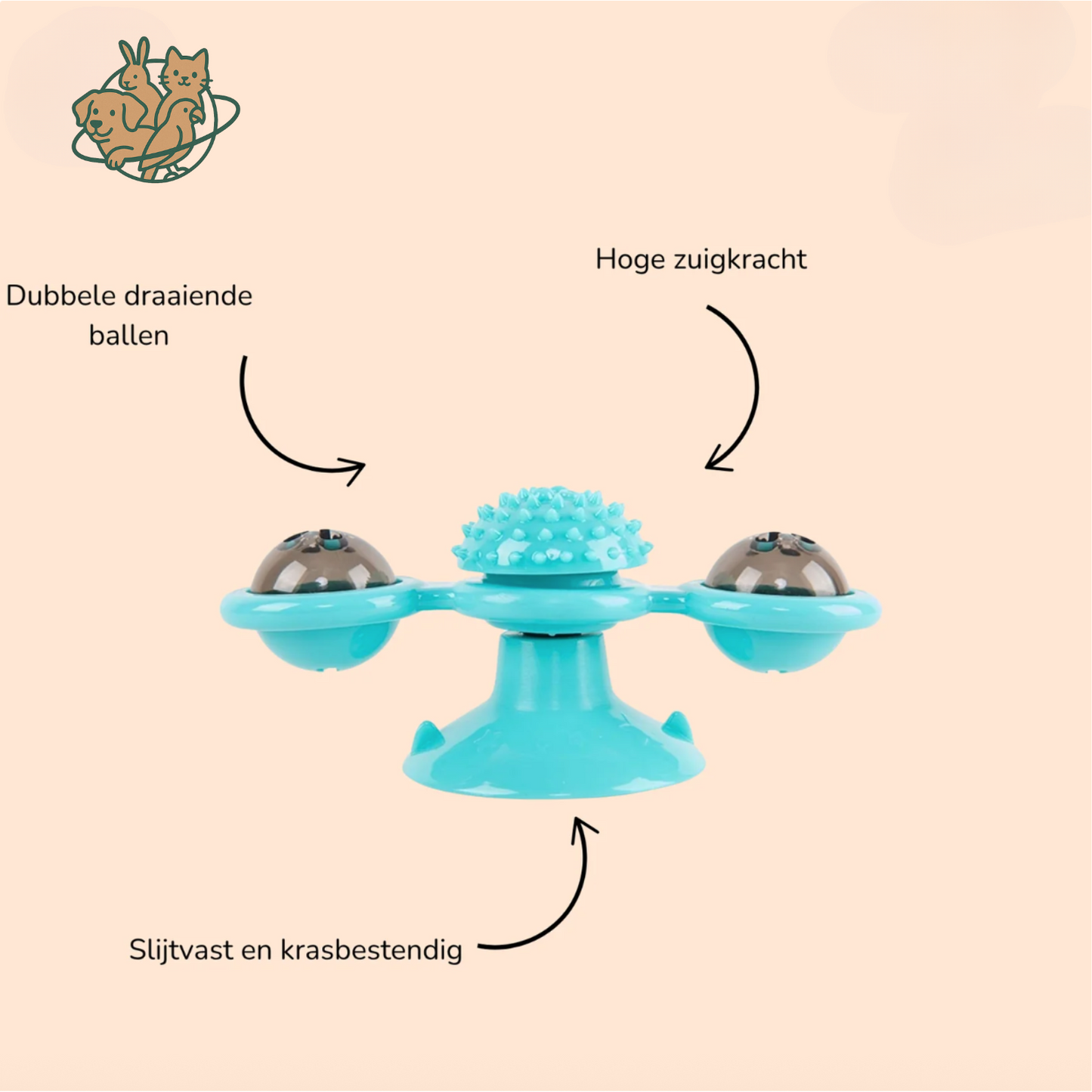 MeowSpin™– Draaiende Kattenmolen