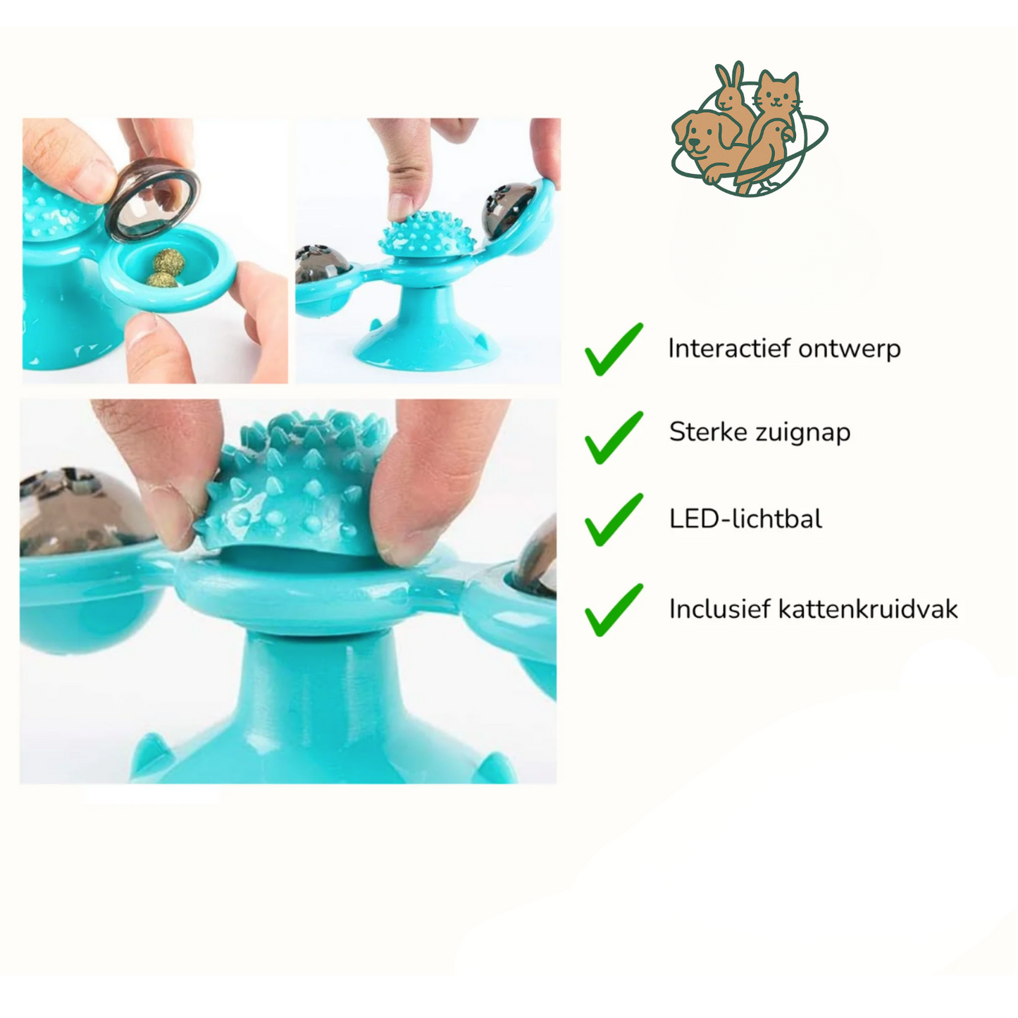MeowSpin™– Draaiende Kattenmolen