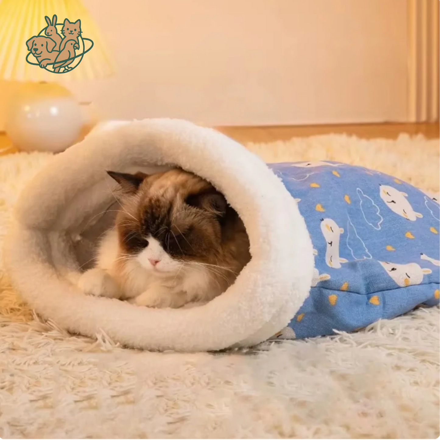Ultieme slaapzak voor katten| The Cuddle Cave™
