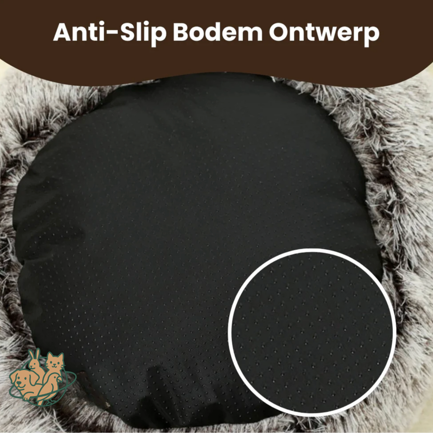 PootjesPlanet™ Kalmerend Slaapnest – Ultiem Comfort voor Jouw Huisdier