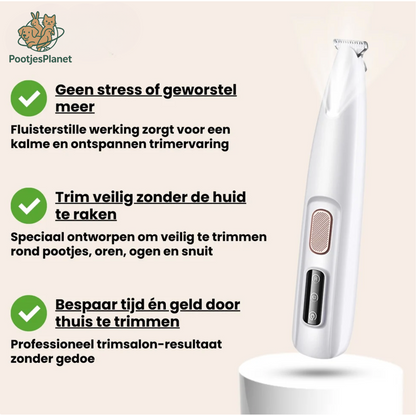 PawGlow™ Precisie Trimmer